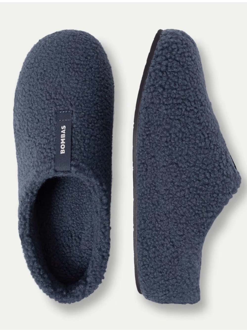 Bombas Men’s Sunday Slippers Charcoal Gray Size 13